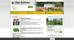 Desktop Screenshot of bozicany.cz